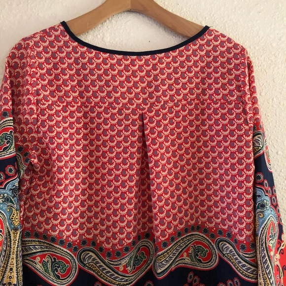 Miami Blouse size Small Polka‎ dot and Paisley - Picture 6 of 7
